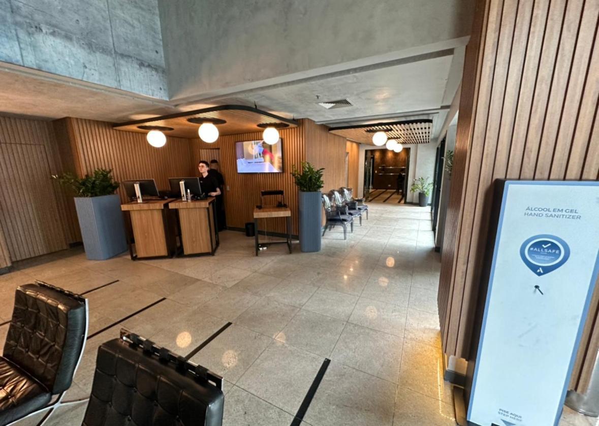 Flat Reformado Em Hotel No Jardins Сао Паоло Екстериор снимка