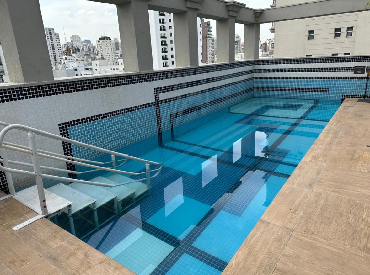 Flat Reformado Em Hotel No Jardins Сао Паоло Екстериор снимка