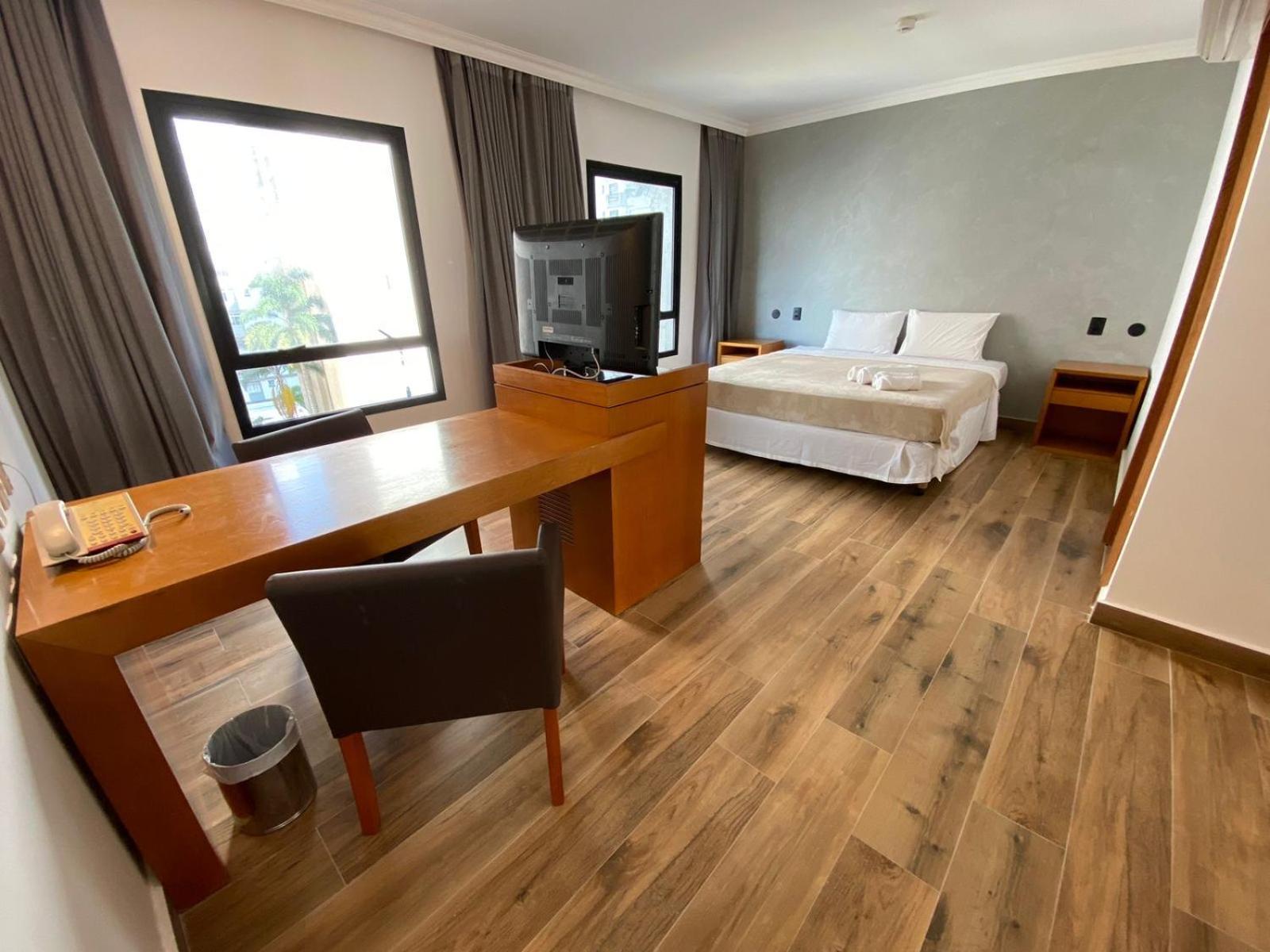 Flat Reformado Em Hotel No Jardins Сао Паоло Екстериор снимка
